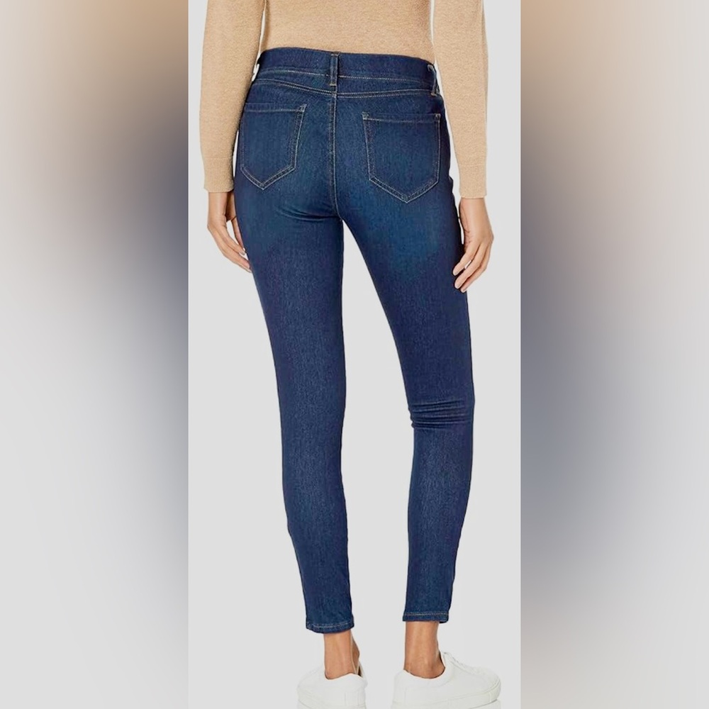Amazon essentials dark wash pull on jeans
